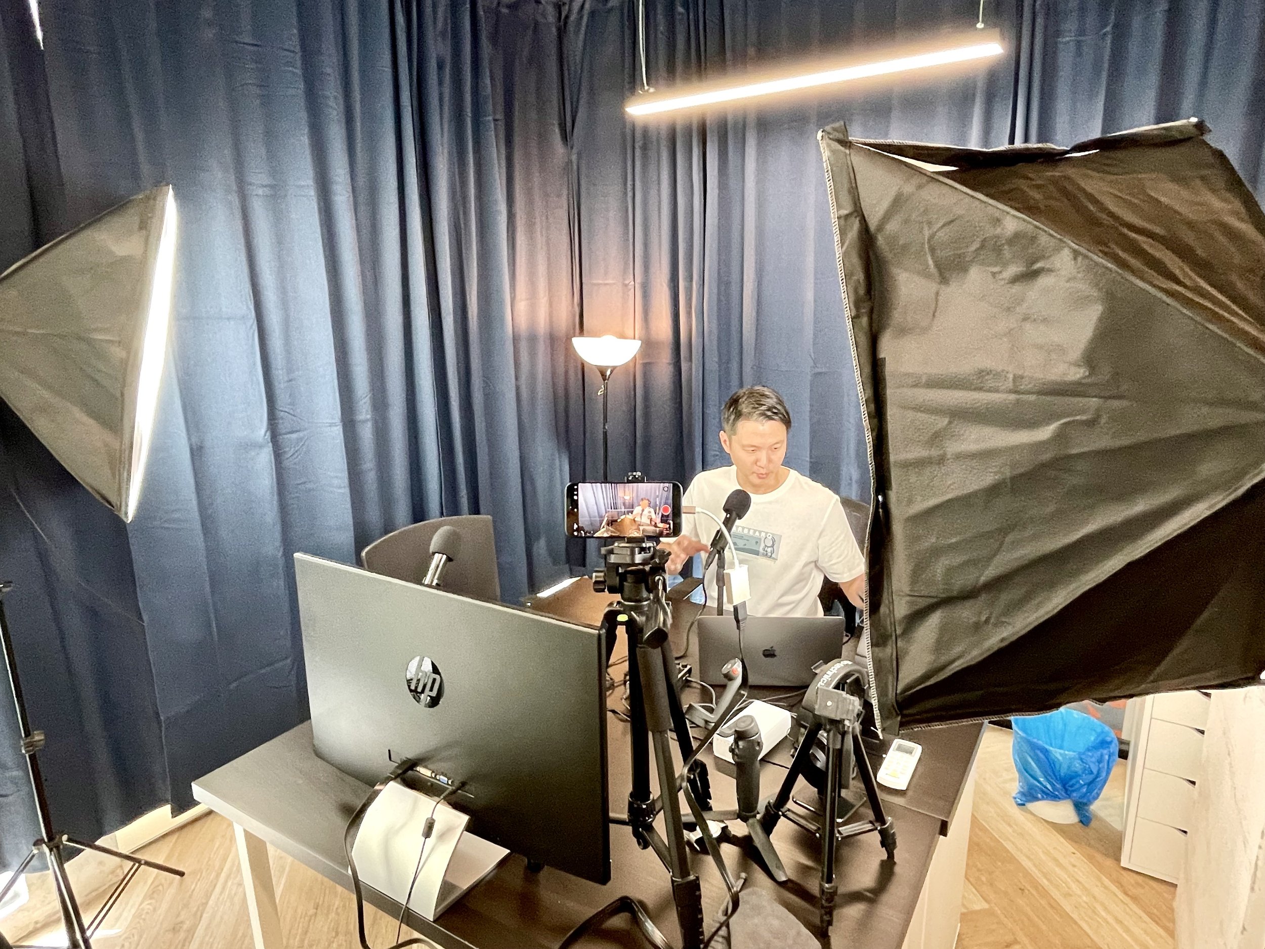 Professional podcast recording studio in Kuala Lumpur